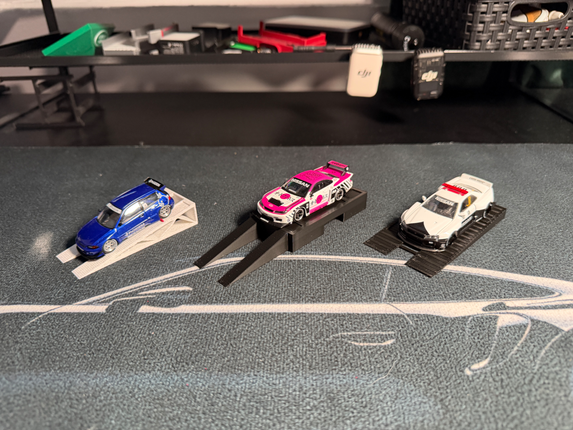 Ramp for 1:64 scale cars 