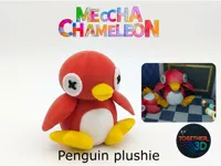Penguin plushie - multicolor