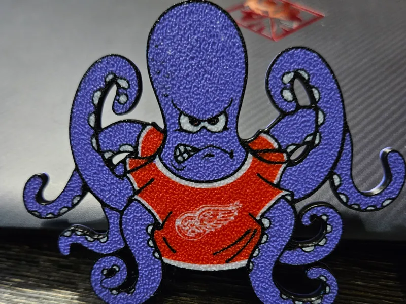 Detroit Red Wings Al the Octopus Magnet