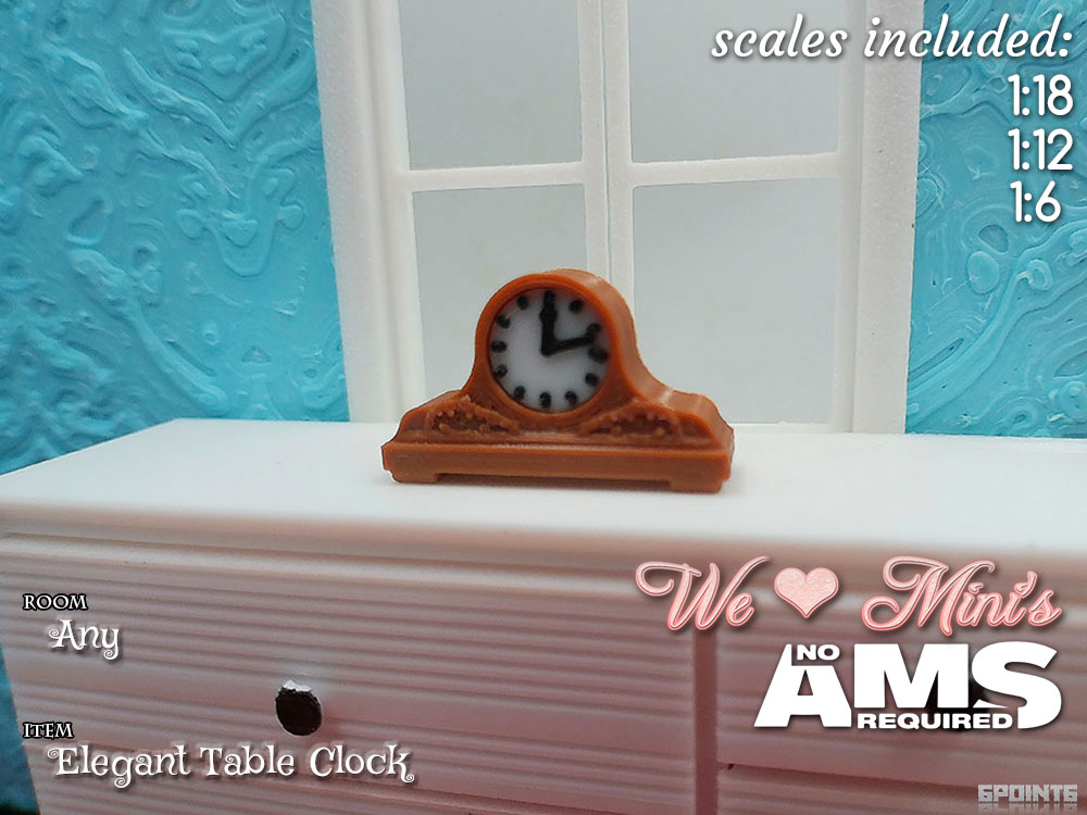WLM - Old Elegant Table Clock