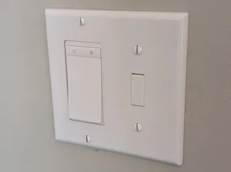 light-switch blank filler with optional standoffs