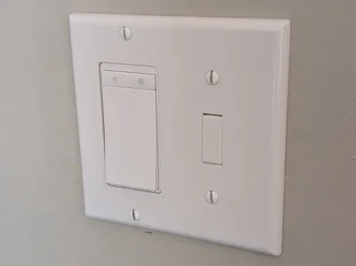 light-switch blank filler with optional standoffs