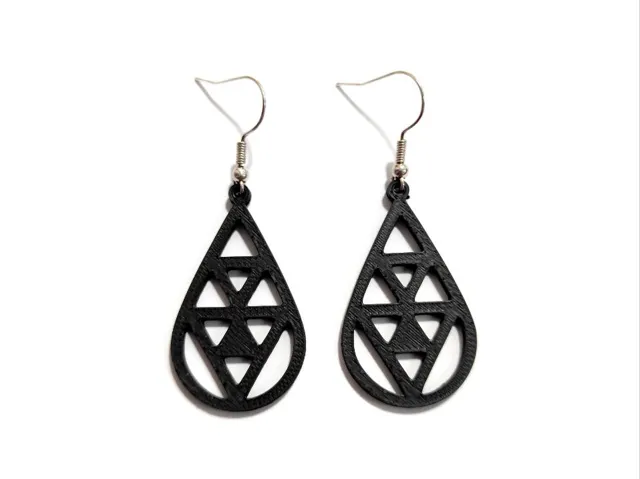GeoFlare Bloom – Earrings