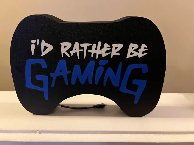 I'd Rather Be Gaming Lightbox