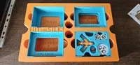 Smaller beds, split insert, 0.2mm layer, 2 walls, 10% infill