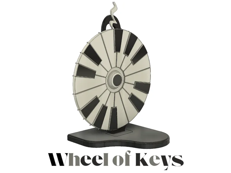 Wheel of Keys - A Piano Learning Tool