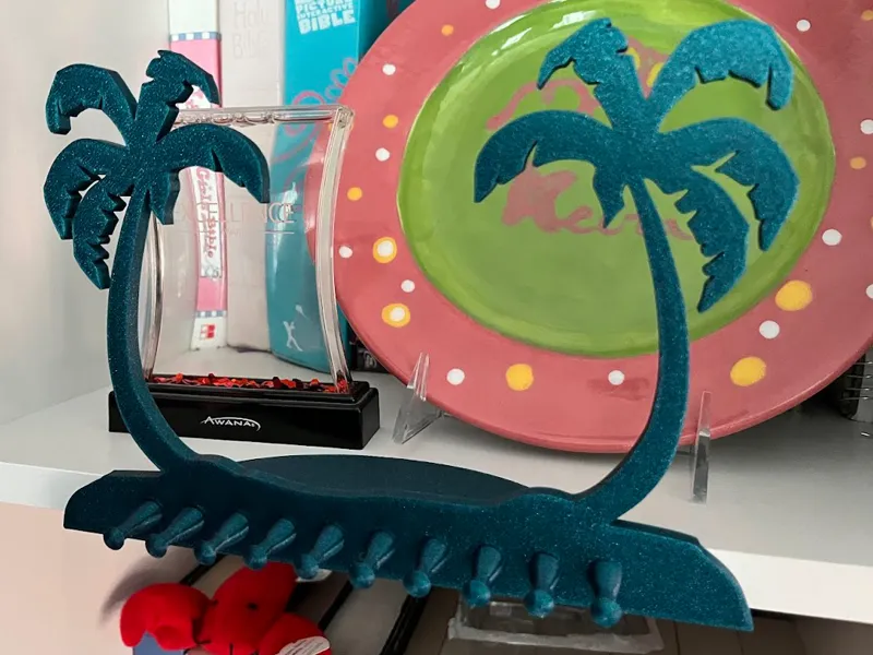 IKEA Bookcase Necklace Holder