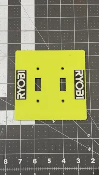 Ryobi Dual Gang Toggle Plate