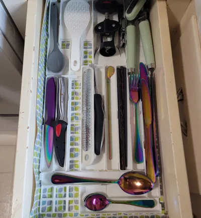 Perfect Fit Gridfinity Utensil Organizer
