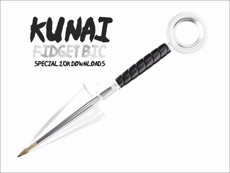 Kunai Fidget BIC