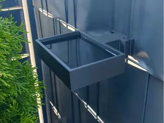 TwistLock Fence Bird Waterer - no tools/support