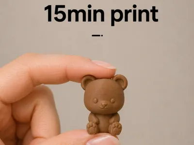 Mini Teddy Bear – Ultra Detailed
