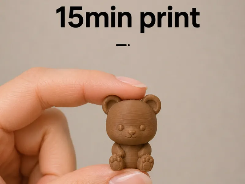 Mini Teddy Bear – Ultra Detailed
