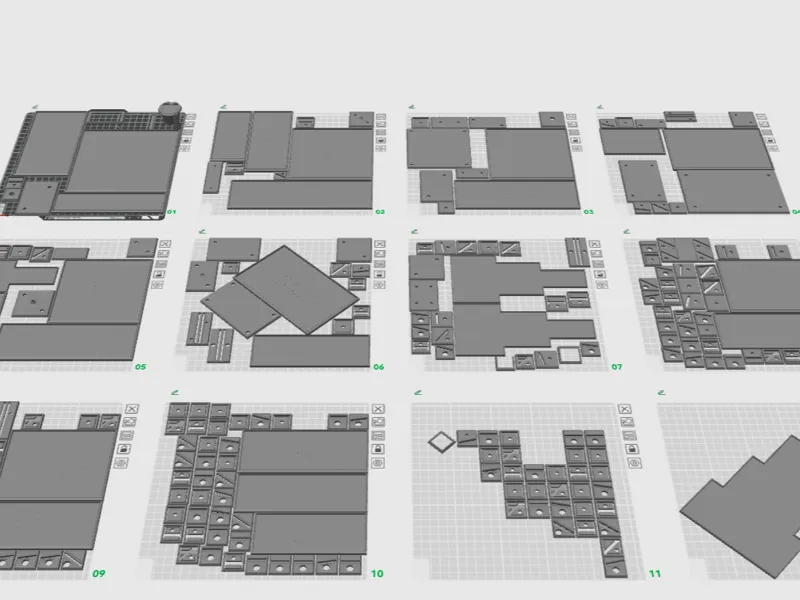 Square Bases and trays for wargames
