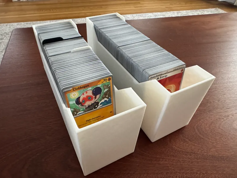 Pokemon Card Bulk Box, Card Storage and Organizer