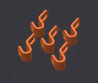 5x Clothes Hanger Hook
