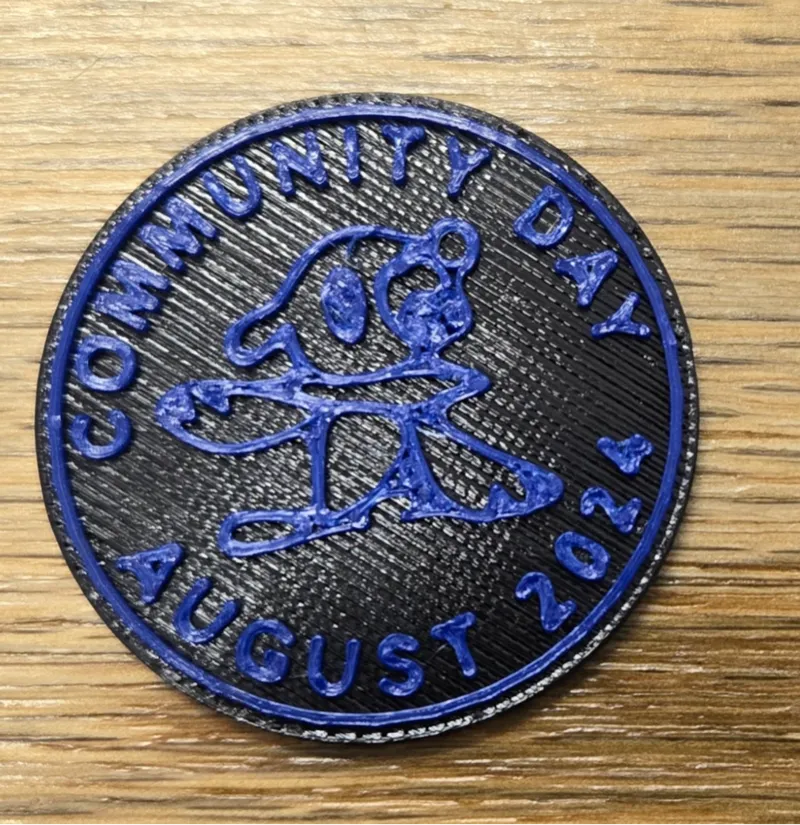 Popplio 2024 Community Day Coin