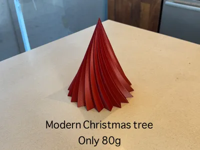modern spiral Christmas tree