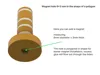 Magnet hole 6x3 mm in the shape of a polygon and a circle