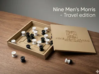 Nine Men's Morris - Travel Edition - Game with box