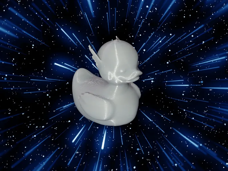 The flash duck