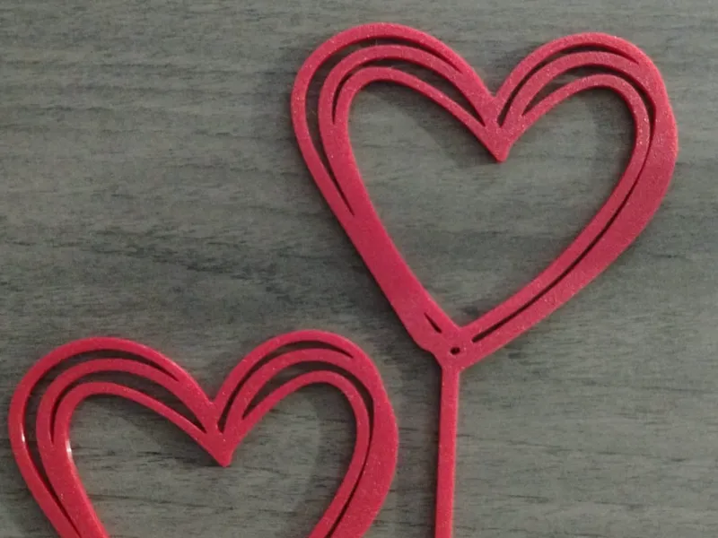 heart topper