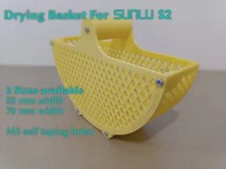 Sunlu S2 Dryer Basket 55 mm or 70 mm width