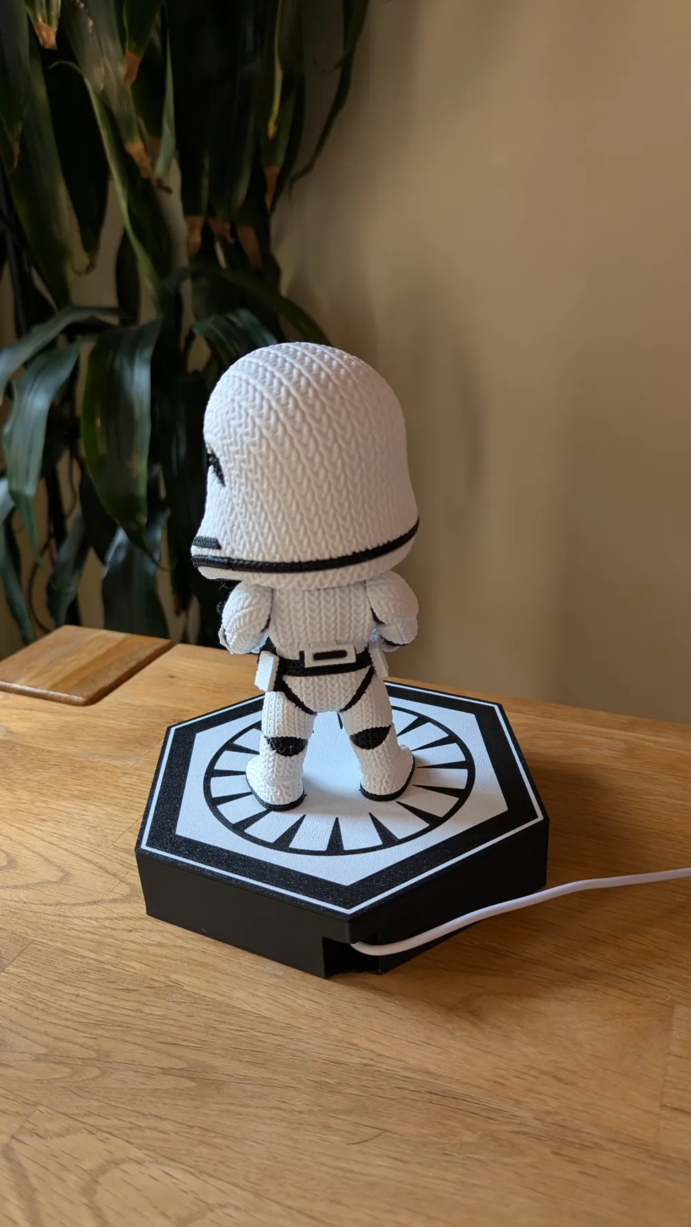 First Order Base for Knitted Stormtrooper Figure - Free 3D Print Model ...