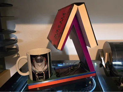 Bookstand with shelves 