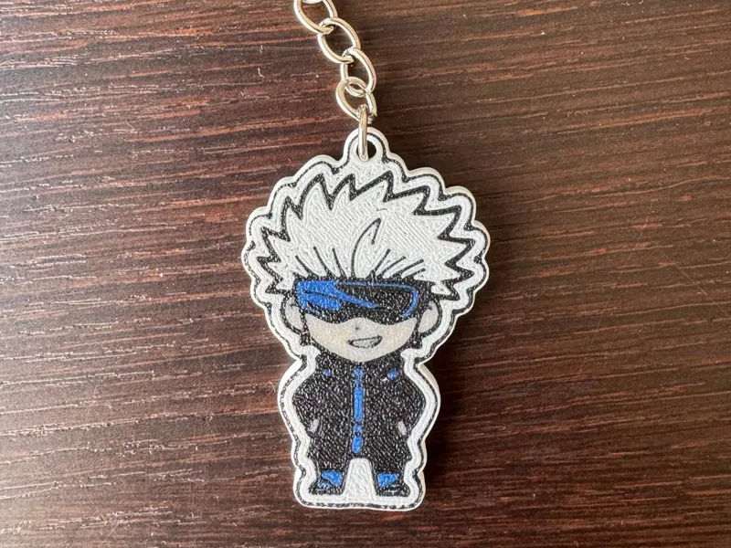 Satoru Gojo Chibi Keychain Jujutsu Kaisen