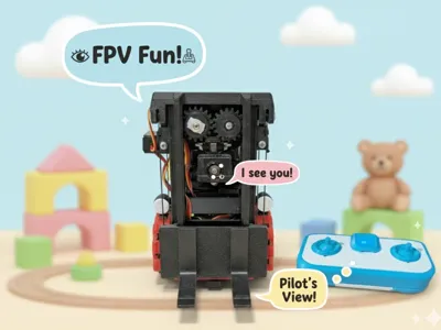 FPV addon for Official Forklift
