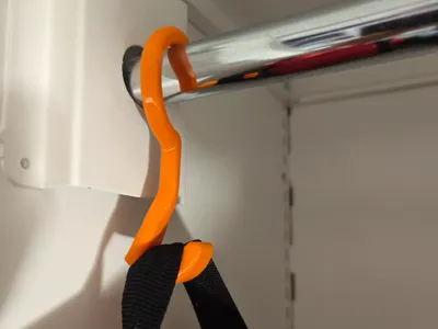 Hanger for backpacks and bags