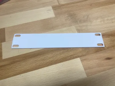 Cover for a 10 inch server rack