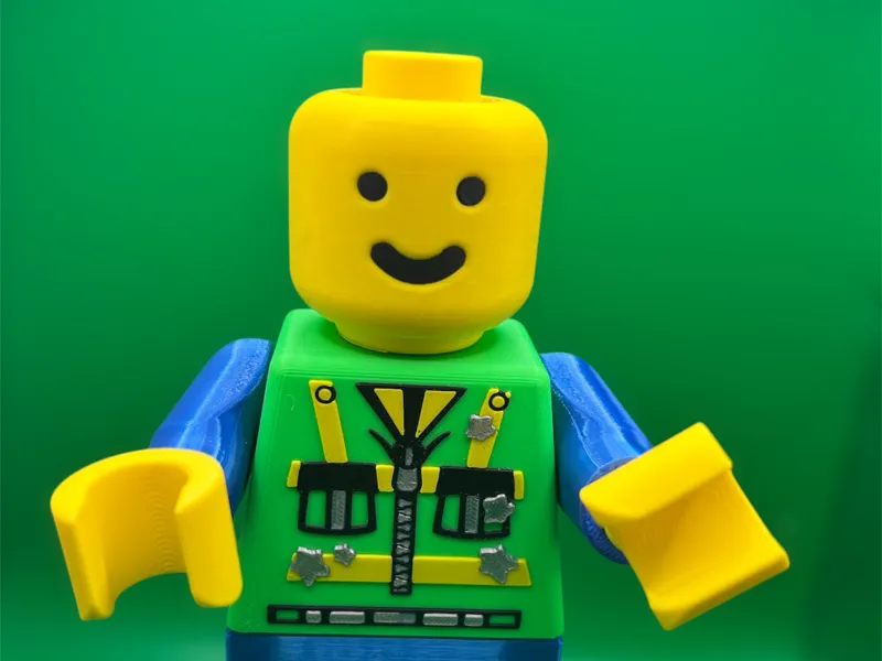 Sanitary Worker Brick Man 500%