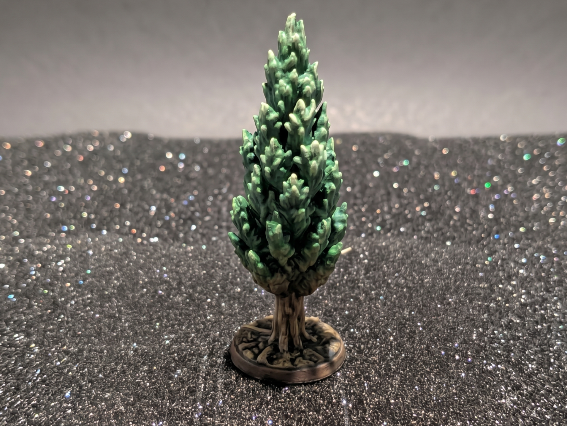 DnD Pine Tree terrain miniature SUPPORTLESS