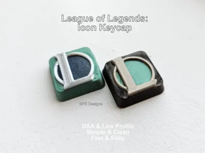 League of Legends: L Icon Keycaps