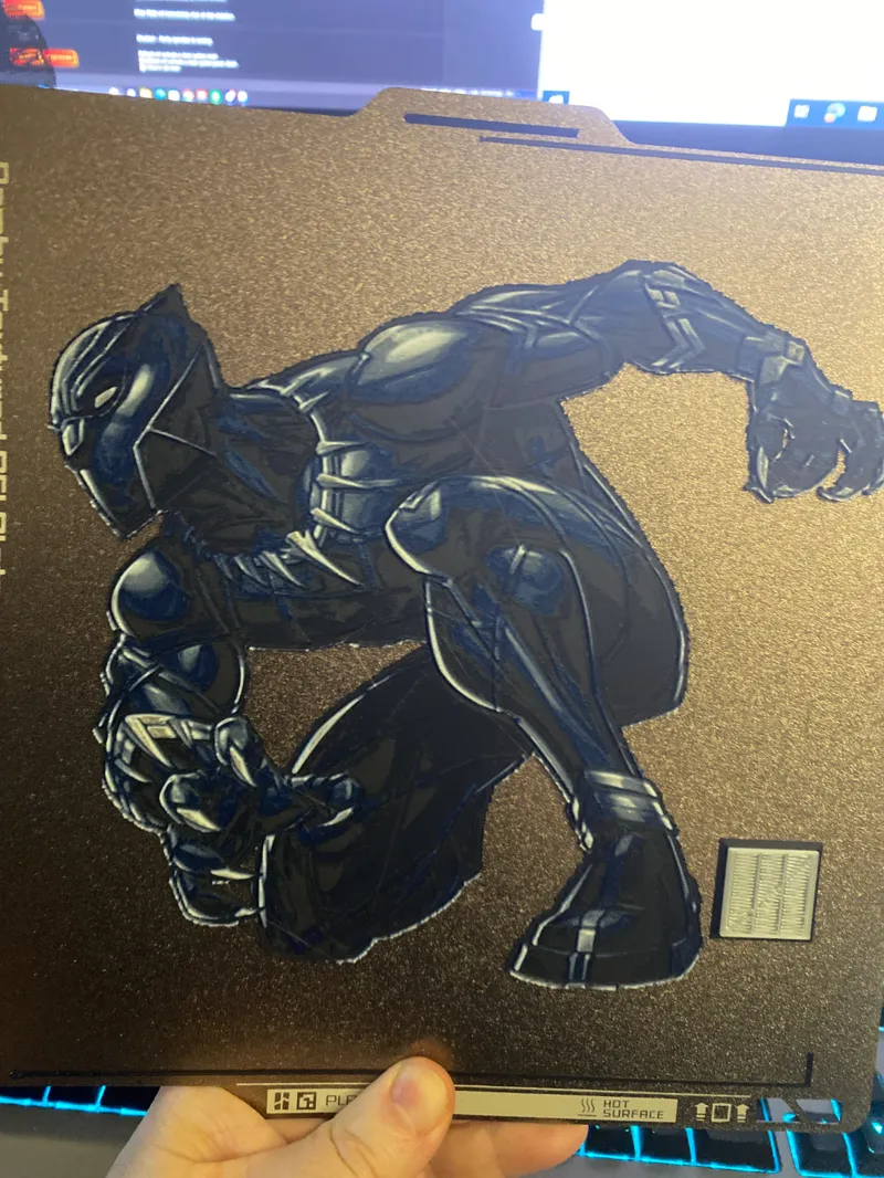 Black Panther - HueForge - Multicolor