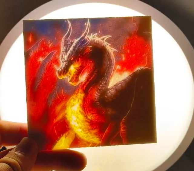 Monster Hunter Fatalis lithophane