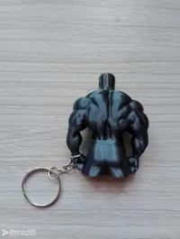 Porte-clés silhouette - homme fort — photo 3