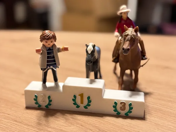 Podium de victoire