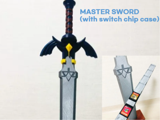 Master Sword The Legend of Zelda, Switch Game Case
