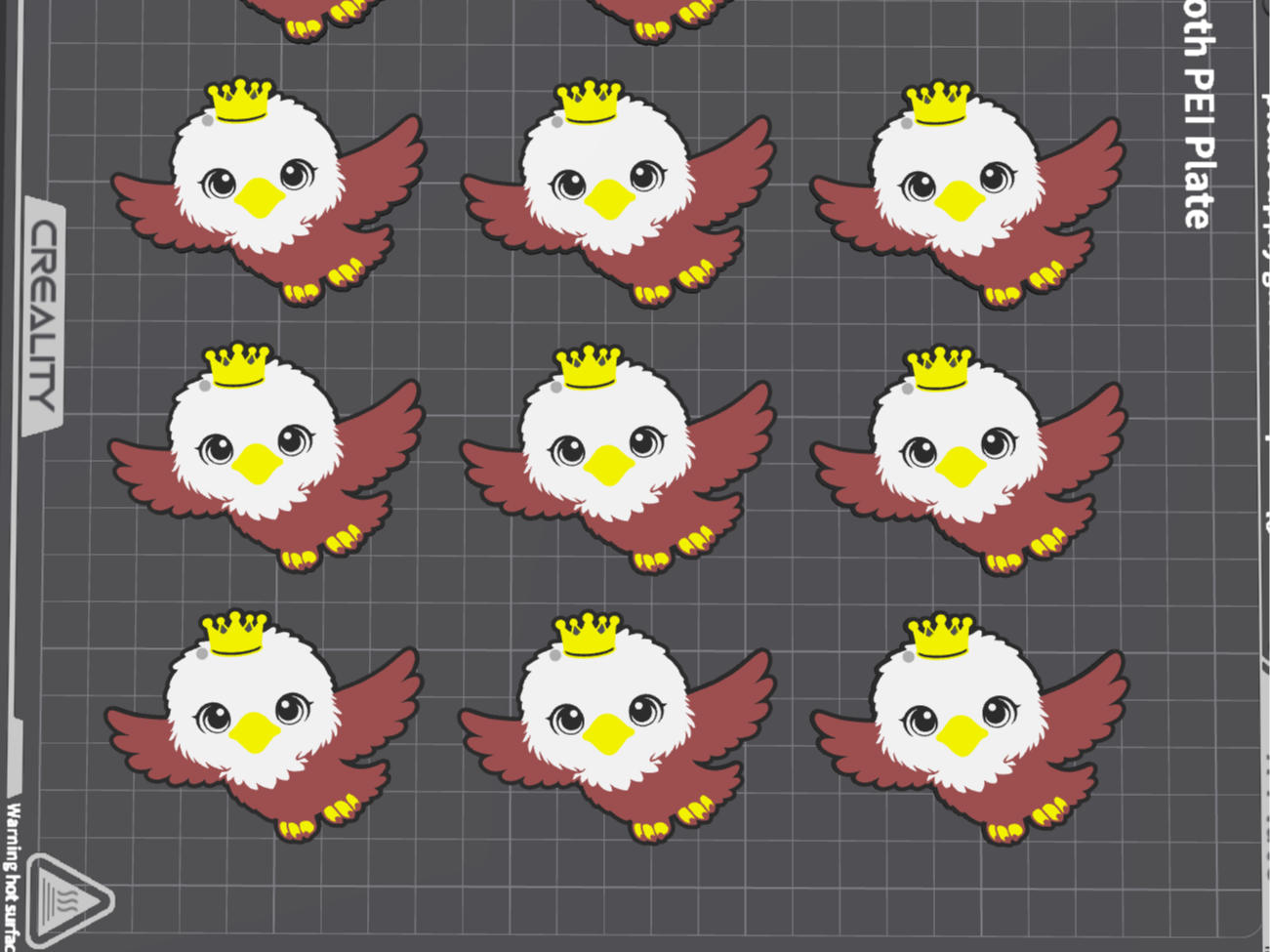 LLAVEROS DE AGUILA BEBE 