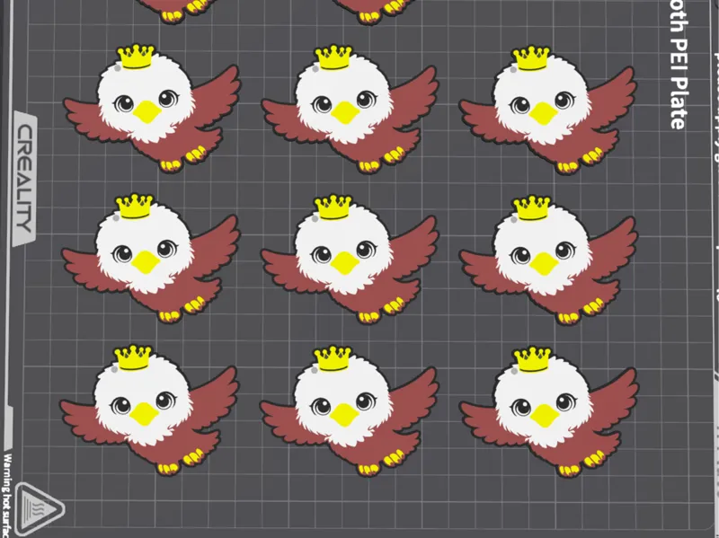 LLAVEROS DE AGUILA BEBE 