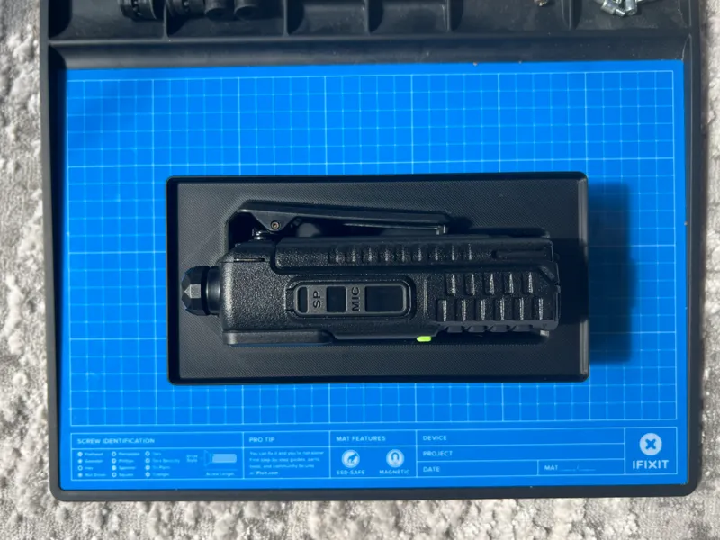 Gridfinity Baofeng UV-5G+/5RM, AR-5RM, BF-F8HP PRO