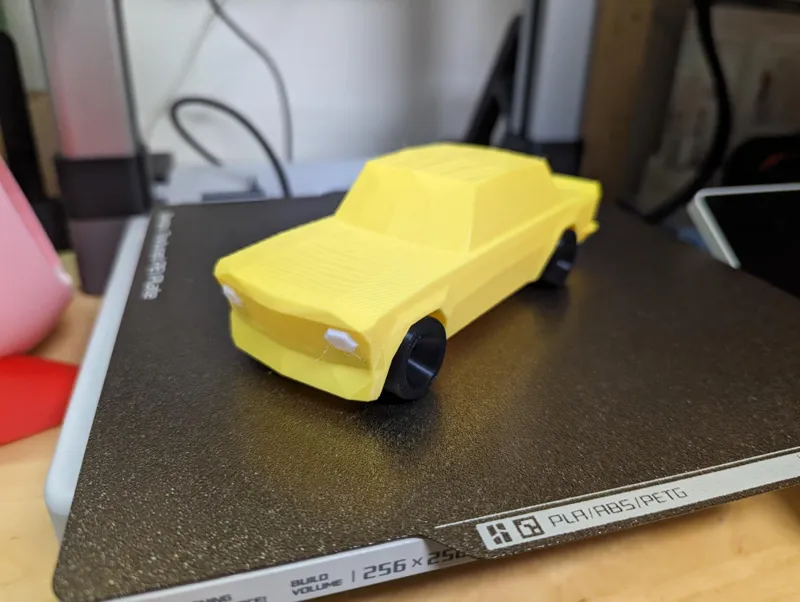 Remastered - Low Poly BMW 2002 Turbo - Colored