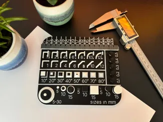 Compact 3D Modeling Measurement Tool (mm)