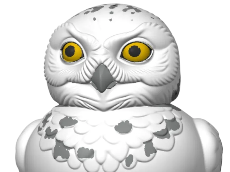 Snowy Owl Duck