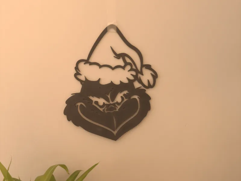 Christmas Grinch Wall Art