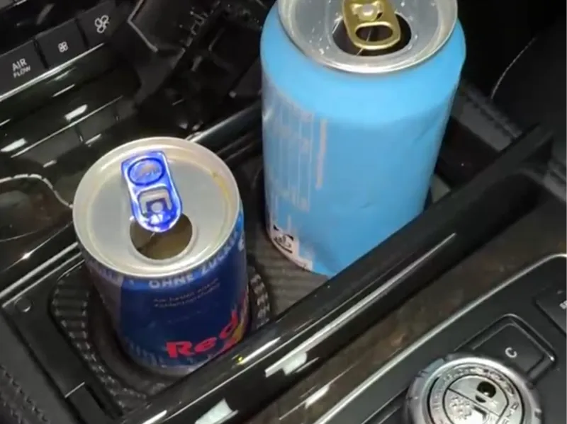 Mercedes W218 Cupholder Phoneholder