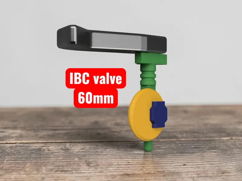 IBC 1000l valve 60mm